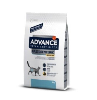 8kg Advance Veterinary Diets Gastro Sensitive száraz macskatáp - Kisállat kiegészítők webáruház - állateledelek