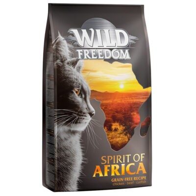 3x2kg Wild Freedom "Spirit of Africa'' - gabonamentes száraz macskatáp - Kisállat kiegészítők webáruház - állateledelek