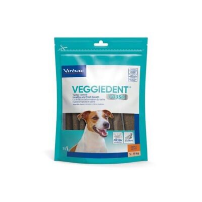 30x17g (S méret) Virbac VEGGIEDENT Fresh - kistestű kutyáknak (5-10 kg) - Kisállat kiegészítők webáruház - állateledelek