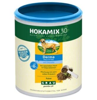 350g GRAU HOKAMIX 30 Derma por táplálékkiegészítő kutyáknak - Kisállat kiegészítők webáruház - állateledelek