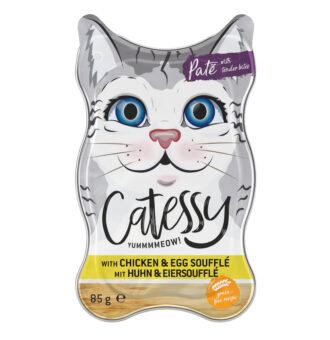 36x35g Catessy tálcás paté borjú nedves macskatáp - Kisállat kiegészítők webáruház - állateledelek