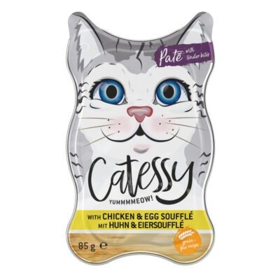 36x35g Catessy tálcás paté borjú nedves macskatáp - Kisállat kiegészítők webáruház - állateledelek