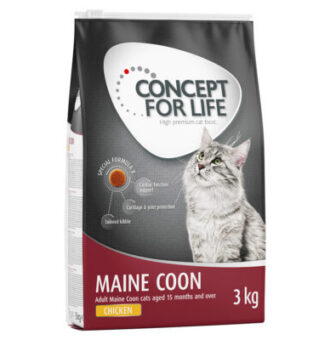 3kg Concept for Life Maine Coon Adult száraz macskatáp - Kisállat kiegészítők webáruház - állateledelek