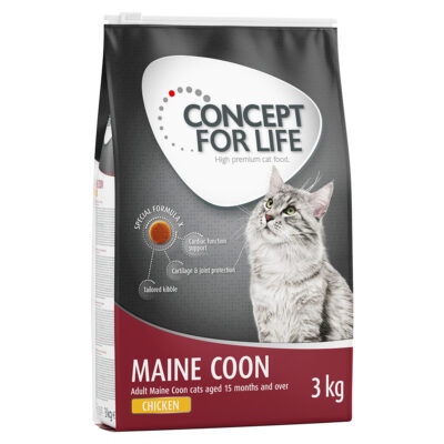 3kg Concept for Life Maine Coon Adult száraz macskatáp - Kisállat kiegészítők webáruház - állateledelek