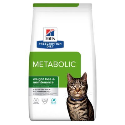 3kg Hill's Prescription Diet Metabolic Weight Management tonhal száraz macskatáp - Kisállat kiegészítők webáruház - állateledelek