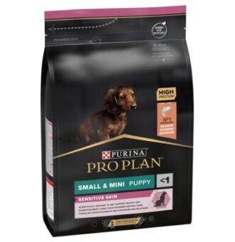 2x3kg PURINA PRO PLAN Small & Mini Puppy Sensitive Skin száraz kutyatáp - Kisállat kiegészítők webáruház - állateledelek