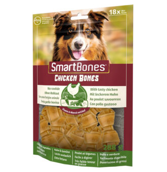 3x18db SmartBones rágóscnack kis termetű kutyáknak csirkével - Kisállat kiegészítők webáruház - állateledelek