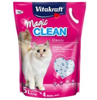 3x5l Vitakraft Magic Clean szilikát macskaalom - Kisállat kiegészítők webáruház - állateledelek