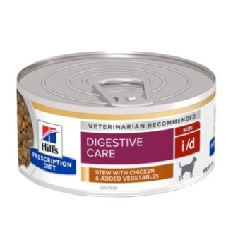 24x156g Hill's Prescription Diet i/d Digestive Care csirke nedves kutyatáp - Kisállat kiegészítők webáruház - állateledelek