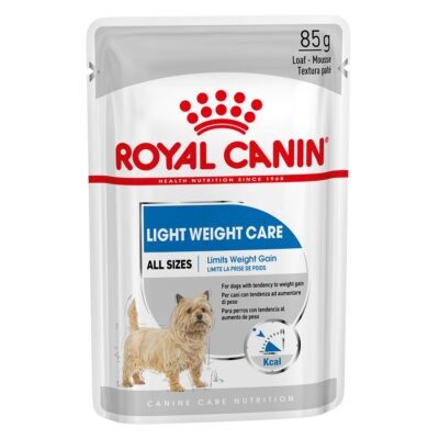48x84g Royal Canin Light Weight Care Mousse nedves kutyatáp - Kisállat kiegészítők webáruház - állateledelek