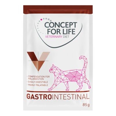 48x85g Concept for Life Veterinary Diet Gastro Intestinal nedves macskatáp - Kisállat kiegészítők webáruház - állateledelek