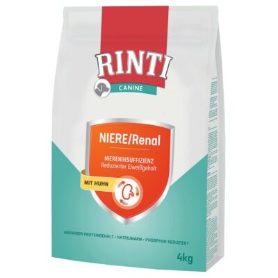 4kg RINTI Canine Niere und Renal csirke száraz kutyatáp - Kisállat kiegészítők webáruház - állateledelek