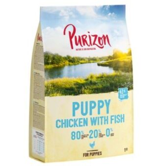 4kg ÚJ RECEPTÚRA: Purizon Puppy csirke & hal - gabonamentes száraz kutyatáp - Kisállat kiegészítők webáruház - állateledelek