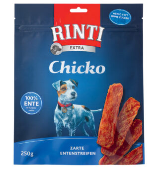 4x250g Rinti Extra Chicko kacsa kutyasnack - Kisállat kiegészítők webáruház - állateledelek