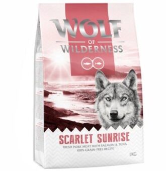 5 kg Wolf of Wilderness "Scarlet Sunrise" - lazac & tonhal száraz kutyatáp - Kisállat kiegészítők webáruház - állateledelek