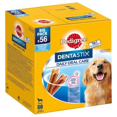 112db Fogápoló snack: Pedigree Dentastix nagy testű kutyáknak (>25 kg) - Kisállat kiegészítők webáruház - állateledelek