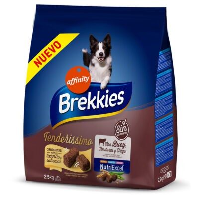 5kg Brekkies Tenderissimo marha száraz kutyatáp - Kisállat kiegészítők webáruház - állateledelek