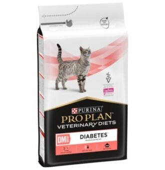 2x5kg PURINA PRO PLAN Veterinary Diets Feline DM ST/OX - Diabetes Management száraz macskatáp - Kisállat kiegészítők webáruház - állateledelek