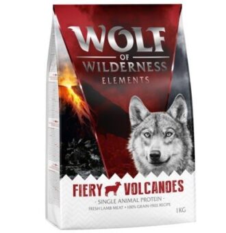 5kg Wolf of Wilderness "Fiery Volcanoes" - bárány száraz kutyatáp - Kisállat kiegészítők webáruház - állateledelek