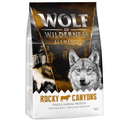 5kg Wolf of Wilderness "Rocky Canyons" - marha száraz kutyatáp - Kisállat kiegészítők webáruház - állateledelek