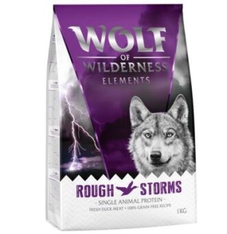 5kg Wolf of Wilderness "Rough Storms" - kacsa száraz kutyatáp - Kisállat kiegészítők webáruház - állateledelek