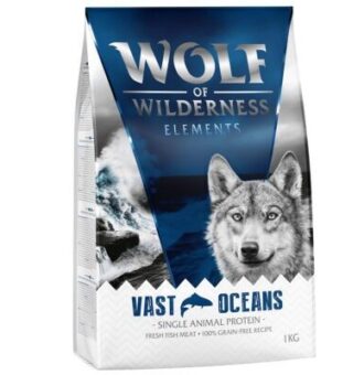 5kg Wolf of Wilderness "Vast Oceans" - hal száraz kutyatáp - Kisállat kiegészítők webáruház - állateledelek
