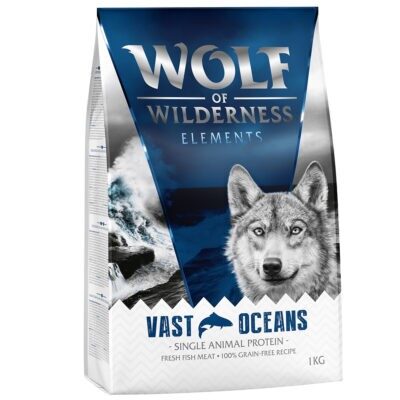 5kg Wolf of Wilderness "Vast Oceans" - hal száraz kutyatáp - Kisállat kiegészítők webáruház - állateledelek