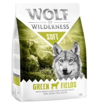 5kg Wolf of Wilderness 'Soft - Green Fields' - bárány száraz kutyatáp - Kisállat kiegészítők webáruház - állateledelek