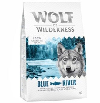 5kg Wolf of the Wilderness 'Blue River' - lazac száraz Adult kutyatáp - Kisállat kiegészítők webáruház - állateledelek