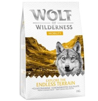 5x1kg Wolf of Wilderness "Explore The Endless Terrain" - Mobility száraz kutyatáp - Kisállat kiegészítők webáruház - állateledelek