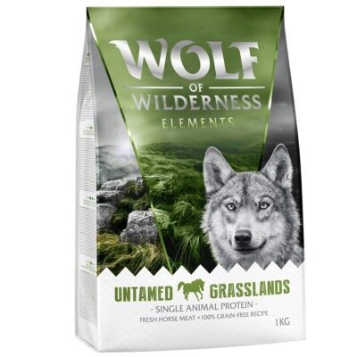 5x1kg Wolf of Wilderness "Untamed Grasslands" - ló