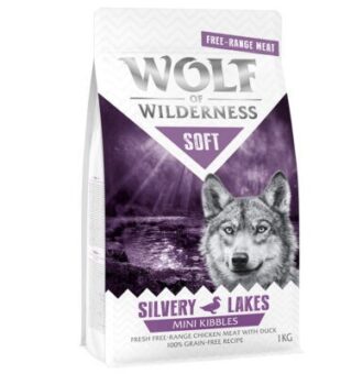 5x1kg Wolf of Wilderness Mini "Soft - Silvery Lakes" - szabad tartású csirke & kacsa száraz kacsatáp - Kisállat kiegészítők webáruház - állateledelek