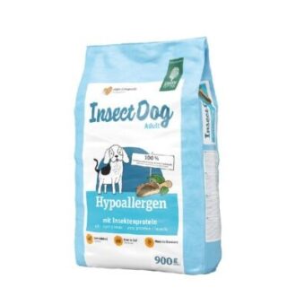 5x900g Green Petfood InsectDog hipoallergén száraz kutyatáp - Kisállat kiegészítők webáruház - állateledelek
