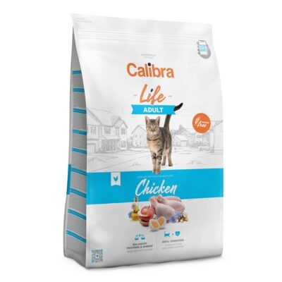 2x6kg Calibra Cat Life Adult csirke száraz macskatáp - Kisállat kiegészítők webáruház - állateledelek