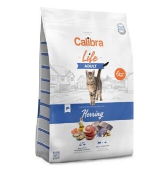 2x6kg Calibra Cat Life Adult hering száraz macskatáp - Kisállat kiegészítők webáruház - állateledelek