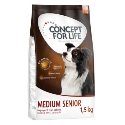 6kg Concept for Life Medium Senior száraz kutyatáp - Kisállat kiegészítők webáruház - állateledelek