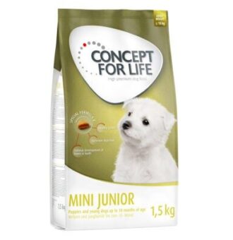 6kg Concept for Life Mini Junior száraz kutyatáp - Kisállat kiegészítők webáruház - állateledelek
