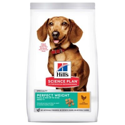 Hill's Canine gazdaságos csomag - Adult 1+ Perfect Weight Small & Mini csirke (2 x 6 kg) - Kisállat kiegészítők webáruház - állateledelek
