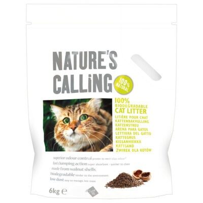 2x6kg Nature's Calling macskaalom - Kisállat kiegészítők webáruház - állateledelek