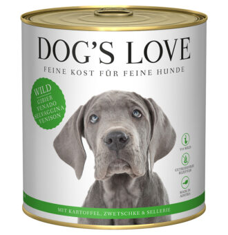 6x 800g Dog's Love Adult Wild nedves kutyatáp - Kisállat kiegészítők webáruház - állateledelek