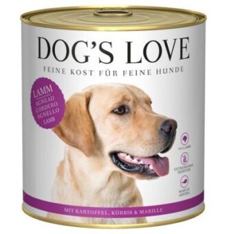 6x 800g Dog's Love Adult bárányos nedves kutyaeledel felnőtt kutyáknak - Kisállat kiegészítők webáruház - állateledelek