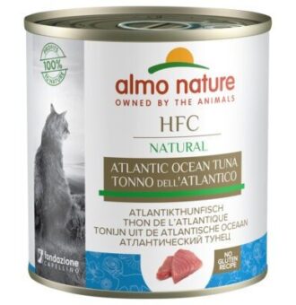 12x280g Almo Nature HFC - Atlanti tonhal nedves macskatáp - Kisállat kiegészítők webáruház - állateledelek