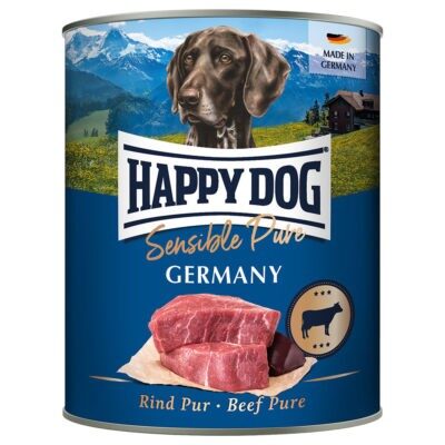 6x80g Happy Dog Sensible Pure nedves kutyaeledel- Germany (marha) - Kisállat kiegészítők webáruház - állateledelek