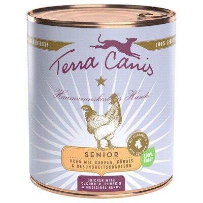 12x800g Terra Canis Senior Csirke
