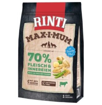7x 1kg RINTI Max-i-mum Rumen száraz kutyatáp - Kisállat kiegészítők webáruház - állateledelek