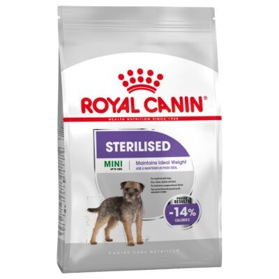 2x8kg Royal Canin Mini Sterilised száraz kutyatáp - Kisállat kiegészítők webáruház - állateledelek