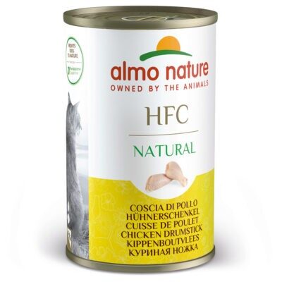 Almo Nature HFC gazdaságos csomag 12 x 140 g - Csirkecomb - Kisállat kiegészítők webáruház - állateledelek