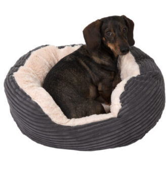 Cosy Cord puha ágy kutyáknak - H 63 x Sz 53 x M 15 cm - Kisállat kiegészítők webáruház - állateledelek