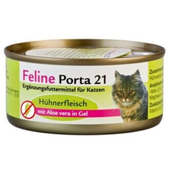 Feline Porta 21 gazdaságos csomag - 24 x 156 g - Csirke & aloe vera - Kisállat kiegészítők webáruház - állateledelek