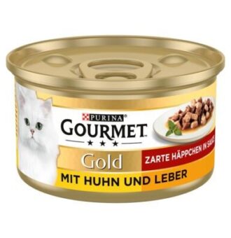 Gourmet Gold omlós falatok 48 x 85 g - Csirke & máj - Kisállat kiegészítők webáruház - állateledelek